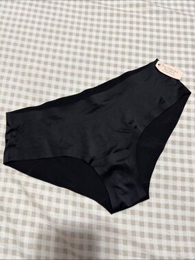 Victoria's Secret Black Seamless High-Waist Brief Panty